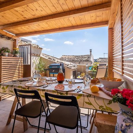 Si-Moutique Le Case Degli Avi Barocche, Con Terrazza Panoramica Módica Exterior foto